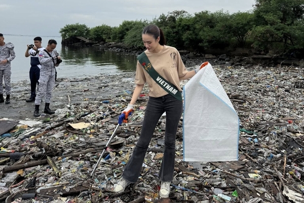 Trịnh Mỹ Anh tích cực tham gia hoạt động thiện nguyện tại Miss Earth 2025 Trịnh Mỹ Anh tích cực tham gia hoạt động thiện nguyện tại Miss Earth 2025