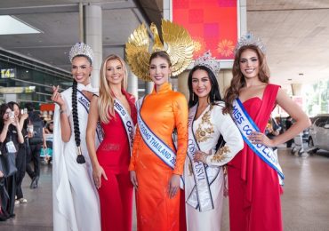 Thời trang sân bay của các đại diện Miss Cosmo 2025