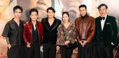 Dàn sao ‘Chiến sĩ quả cảm’ đến chúc mừng Liên Bỉnh Phát trên thảm đỏ ‘Quán Kỳ Nam’