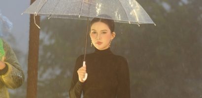 Á hậu Linh Đan diễn first face show NTK Adrian Anh Tuấn tại Sapa