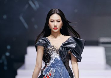 Bùi Quỳnh Hoa diễn vedette BST của NTK Cao Minh Tiến