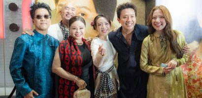 Trấn Thành – Trường Giang đến chúc mừng Thu Trang ra mắt phim mới