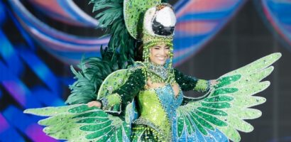 Thí sinh Miss Cosmo 2025 trình diễn Carnival Costume tại Đà Lạt