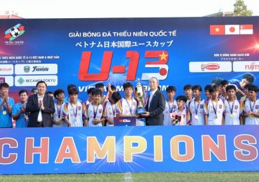 Giải U13 Việt Nam – Nhật Bản 2025 thành công sau 4 ngày tranh tài