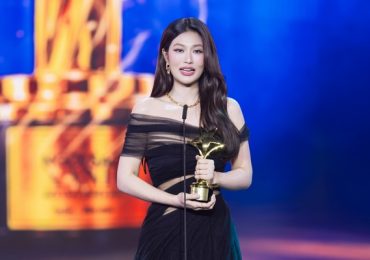 Hoa hậu Đoàn Thiên Ân chiến thắng giải thưởng điện ảnh đầu tiên