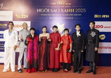 Thảm đỏ Ngôi Sao Xanh 2025 phủ kín sao Việt