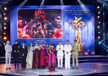 Ngôi Sao Xanh 2025: Mưa Đỏ thắng lớn, điện ảnh lịch sử lên ngôi