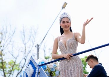 Á hậu Miss Cosmo 2025 sở hữu hai buổi diễu hành hoành tráng trong chuyến homecoming