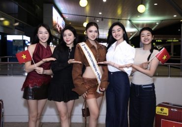 Á hậu Thu Ngân mang hơn 100kg hành lý thi Miss Intercontinental ở Ai Cập