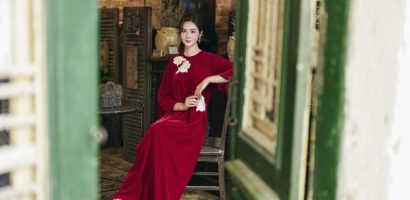 Phan Minh Huyền đón Tết giản dị, đã sắm sẵn nhiều áo dài chơi Xuân