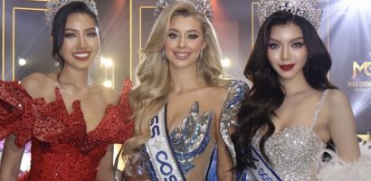 Thae Su Nyein nhận sash đại diện Myanmar tại Miss Cosmo 2026
