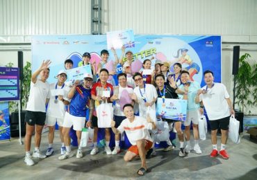 Gần 60 nghệ sĩ, VĐV, doanh nhân ‘phá đảo’ giải pickleball ‘Cặp đôi Cup’ mùa 2