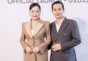 Hoa hậu Hoàng Thanh Nga cùng chồng dự sự kiện