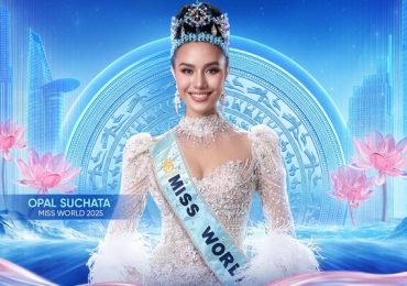 Hoa hậu Opal Suchata về Việt Nam xem Ý Nhi final walk