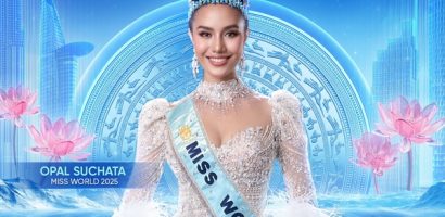 Hoa hậu Opal Suchata về Việt Nam xem Ý Nhi final walk