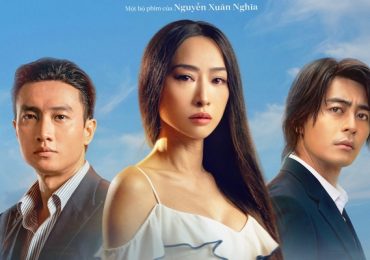 Quỳnh Thy đứng giữa Quốc Trường và Quốc Huy trong ‘Một thời ta đã yêu’