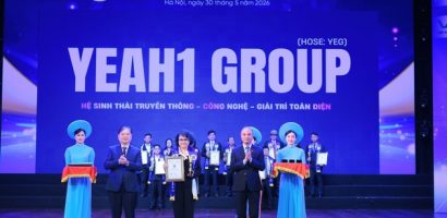 YeaH1 được vinh danh 3 giải thưởng tại Vietnam I4 Impact Awards 2026