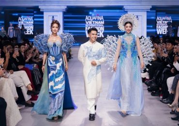 NTK Đặng Trọng Minh Châu kể câu chuyện mới của áo dài qua ‘Thủy ảnh’
