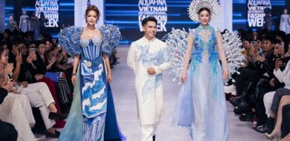 NTK Đặng Trọng Minh Châu kể câu chuyện mới của áo dài qua ‘Thủy ảnh’