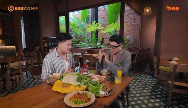 Duy Khương, Tôn Tuấn Kiệt thưởng thức loạt món đặc sắc ba miền trong Quán ăn hạnh phúc