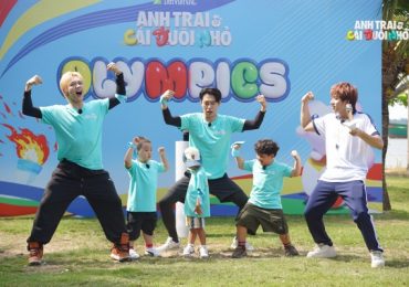 Dàn anh trai tranh tài cùng các bé tại Olympics mùa hè