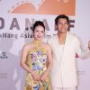 ‘Nữ hoàng Wushu’ Thúy Hiền nền nã trong tà áo dài cách điệu trên thảm đỏ DANAFF