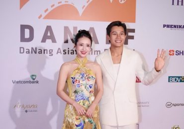 ‘Nữ hoàng Wushu’ Thúy Hiền nền nã trong tà áo dài cách điệu trên thảm đỏ DANAFF