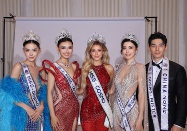 Miss Cosmo 2025 Yolina Lindquist công du Trung Quốc