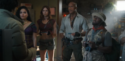 Bộ tứ huyền thoại Dwayne Johnson, Kevin Hart, Jack Black và Karen Gillan tái xuất