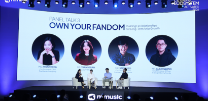 MMusic hợp tác cùng b.stage ra mắt nền tảng fandom mfan