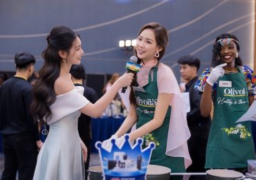 Bảo Ngọc cùng đồng đội chiến thắng thử thách nấu ăn tại Miss World 2026