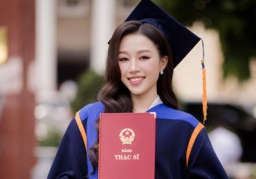 Á hậu Lê Thu Trà nhận bằng Thạc sĩ Quản trị Kinh doanh ở tuổi 24
