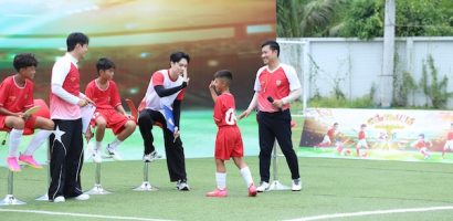 Gin Tuấn Kiệt, Trương Thế Vinh và Bùi Tấn Trường tái xuất ‘Cầu thủ nhí 2026’
