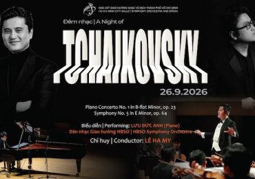 Nghệ sĩ piano Lưu Đức Anh tái xuất trong Đêm nhạc ‘A Night of Tchaikovsky’