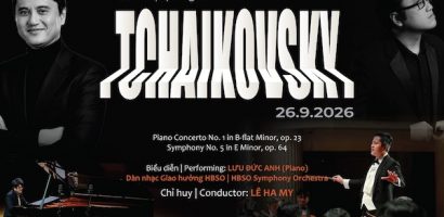 Nghệ sĩ piano Lưu Đức Anh tái xuất trong Đêm nhạc ‘A Night of Tchaikovsky’