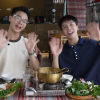 Nam Khánh và Kan Hy trải nghiệm ẩm thực đất nước Triệu Voi