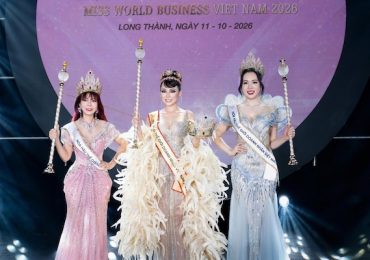 Hoa hậu Thế giới Doanh nhân Việt Nam 2026 tìm ra ba chủ nhân vương miện