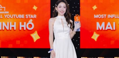 Mai Trinh Hồ xuất sắc được vinh danh ‘Biểu tượng làm đẹp YouTube Shopping’