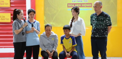 MC Thanh Thảo đưa cậu bé 14 tuổi đi khám chấn thương sau ghi hình