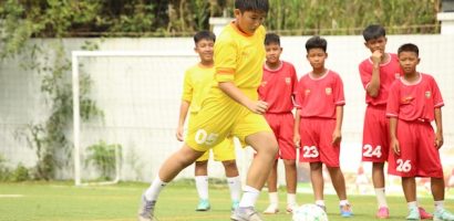 Đội HLV Hồng Sơn thắng 6-3 trước đội HLV Lý Đức tại Cầu thủ nhí 2026